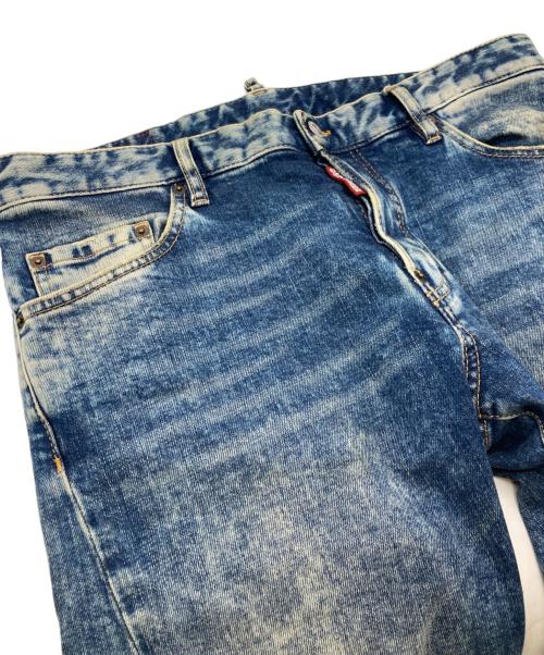 DSQUARED2（ディースクエアード）DSQUARED2 (ディースクエアード) SEXY TWIST JEAN ブルー サイズ:50の古着・服飾アイテム