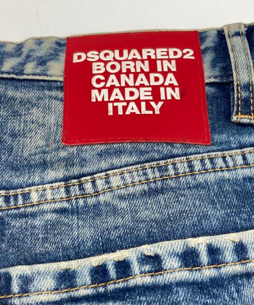 DSQUARED2（ディースクエアード）DSQUARED2 (ディースクエアード) SEXY TWIST JEAN ブルー サイズ:50の古着・服飾アイテム