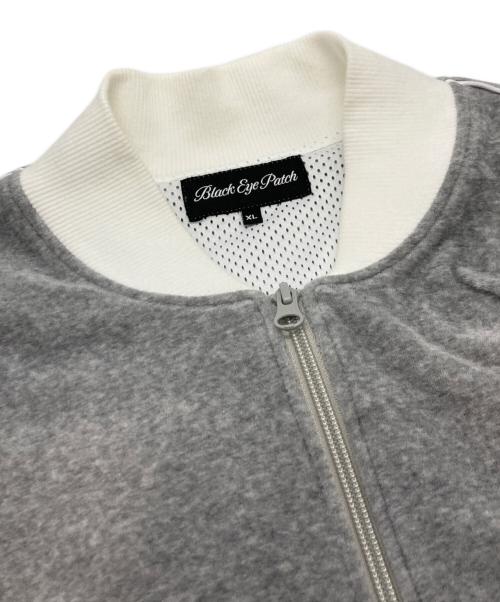 BlackEyePatch（ブラックアイパッチ）BlackEyePatch (ブラックアイパッチ) ベロアジャケット グレー サイズ:XLの古着・服飾アイテム