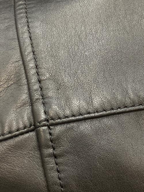 COACH（コーチ）COACH (コーチ) レザージャケット ブラック サイズ:Mの古着・服飾アイテム