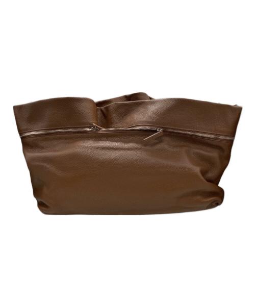 LITKOVSKA（リトコフスカヤ）LITKOVSKA (リトコフスカヤ) ZIP BAG ブラウンの古着・服飾アイテム