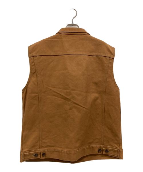 IRON HEART（アイアンハート）IRON HEART (アイアンハート) 17oz Duck Modified Type III Vest ブラウン サイズ:44の古着・服飾アイテム