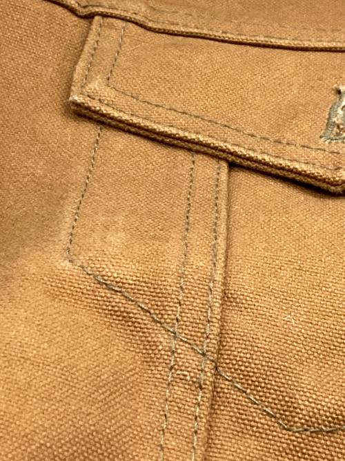 IRON HEART（アイアンハート）IRON HEART (アイアンハート) 17oz Duck Modified Type III Vest ブラウン サイズ:44の古着・服飾アイテム