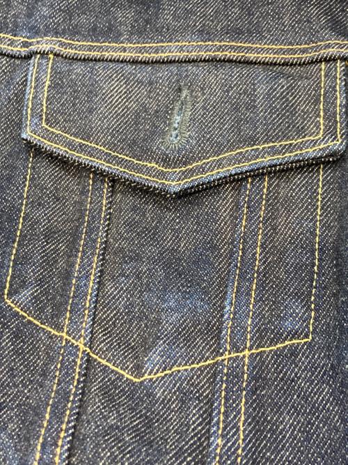 IRON HEART（アイアンハート）IRON HEART (アイアンハート) セルビッチデニムベスト インディゴ サイズ:46の古着・服飾アイテム