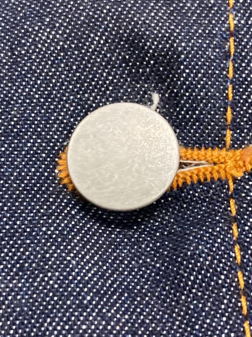 MASHUR Inc.（マシュール インク）MASHUR Inc. (マシュール インク) デニムベスト インディゴ サイズ:Lの古着・服飾アイテム