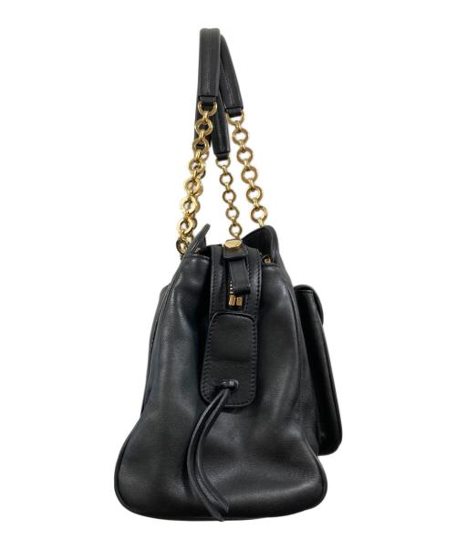 Salvatore Ferragamo（サルヴァトーレ フェラガモ）Salvatore Ferragamo (サルヴァトーレ フェラガモ) チェーンショルダーバッグバッグ ブラックの古着・服飾アイテム
