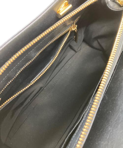 Salvatore Ferragamo（サルヴァトーレ フェラガモ）Salvatore Ferragamo (サルヴァトーレ フェラガモ) チェーンショルダーバッグバッグ ブラックの古着・服飾アイテム