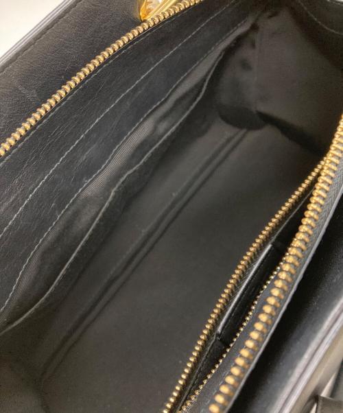 Salvatore Ferragamo（サルヴァトーレ フェラガモ）Salvatore Ferragamo (サルヴァトーレ フェラガモ) チェーンショルダーバッグバッグ ブラックの古着・服飾アイテム