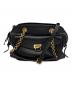Salvatore Ferragamo（サルヴァトーレ フェラガモ）の古着「チェーンショルダーバッグバッグ」｜ブラック