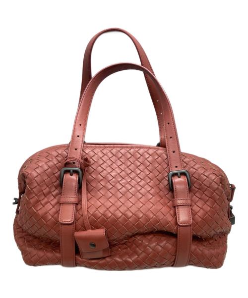 BOTTEGA VENETA（ボッテガベネタ）BOTTEGA VENETA (ボッテガベネタ) ナッパ・モンテーニュバッグ レッドの古着・服飾アイテム