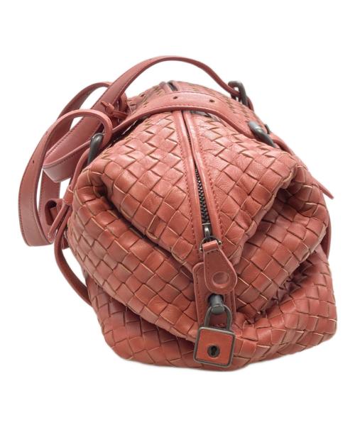 BOTTEGA VENETA（ボッテガベネタ）BOTTEGA VENETA (ボッテガベネタ) ナッパ・モンテーニュバッグ レッドの古着・服飾アイテム