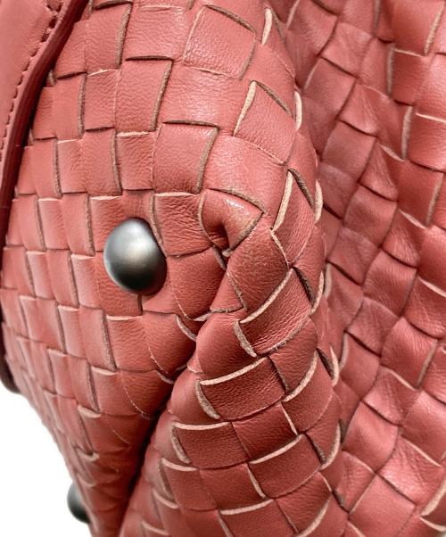 BOTTEGA VENETA（ボッテガベネタ）BOTTEGA VENETA (ボッテガベネタ) ナッパ・モンテーニュバッグ レッドの古着・服飾アイテム