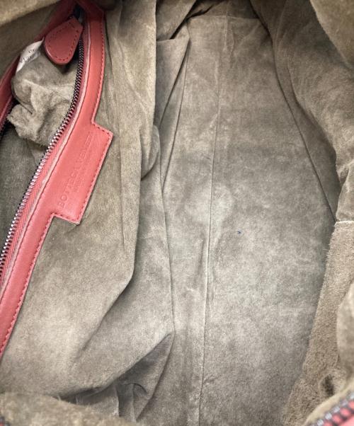 BOTTEGA VENETA（ボッテガベネタ）BOTTEGA VENETA (ボッテガベネタ) ナッパ・モンテーニュバッグ レッドの古着・服飾アイテム