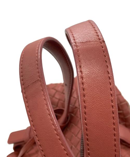 BOTTEGA VENETA（ボッテガベネタ）BOTTEGA VENETA (ボッテガベネタ) ナッパ・モンテーニュバッグ レッドの古着・服飾アイテム