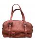 BOTTEGA VENETA（ボッテガベネタ）の古着「ナッパ・モンテーニュバッグ」｜レッド