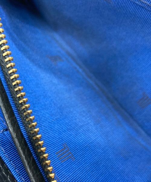 LANVIN COLLECTION（ランバンコレクション）LANVIN COLLECTION (ランバンコレクション) ラウンドファスナー長財布 ブラックの古着・服飾アイテム