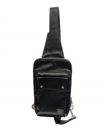 PORTER（ポーター）の古着「SLING SHOULDER BAG」｜ブラック