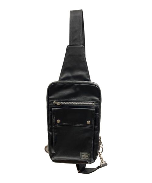 PORTER（ポーター）PORTER (ポーター) SLING SHOULDER BAG ブラックの古着・服飾アイテム