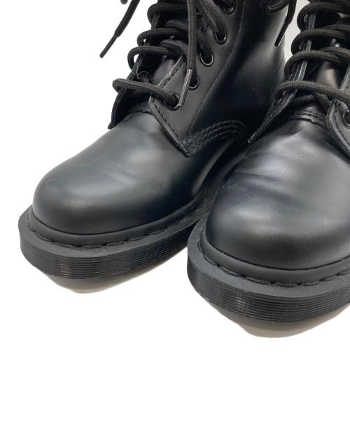 Dr.Martens（ドクターマーチン）Dr.Martens (ドクターマーチン) 8ホールブーツ ブラック サイズ:4の古着・服飾アイテム