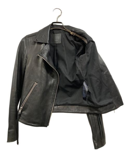 ALL SAINTS（オールセインツ）ALL SAINTS (オールセインツ) DALBY BIKER ブラック サイズ:2の古着・服飾アイテム