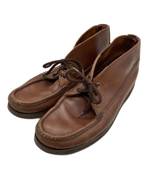 RUSSELL MOCCASIN（ラッセルモカシン）RUSSELL MOCCASIN (ラッセルモカシン) チャッカーブーツ ブラウン サイズ:不明の古着・服飾アイテム