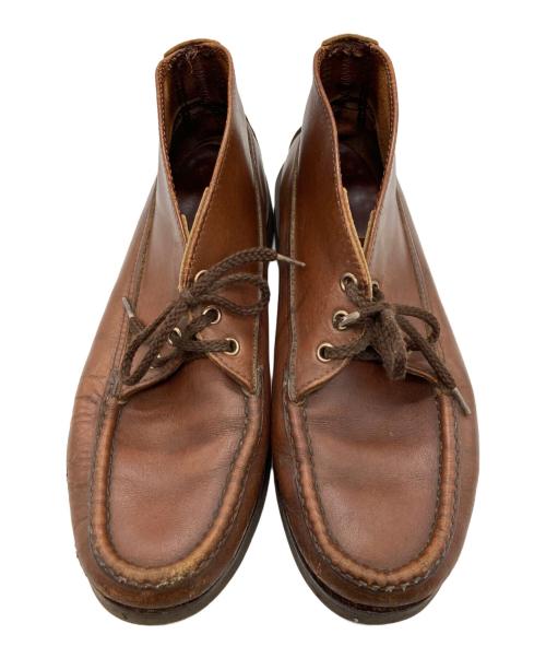 RUSSELL MOCCASIN（ラッセルモカシン）RUSSELL MOCCASIN (ラッセルモカシン) チャッカーブーツ ブラウン サイズ:不明の古着・服飾アイテム