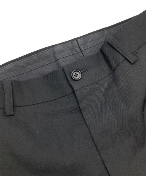 COMME des GARCONS HOMME（コムデギャルソン オム）COMME des GARCONS HOMME (コムデギャルソン オム) ウールスラックス ブラック サイズ:Lの古着・服飾アイテム