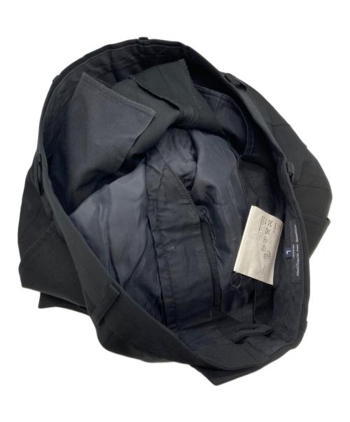 COMME des GARCONS HOMME（コムデギャルソン オム）COMME des GARCONS HOMME (コムデギャルソン オム) ウールスラックス ブラック サイズ:Lの古着・服飾アイテム