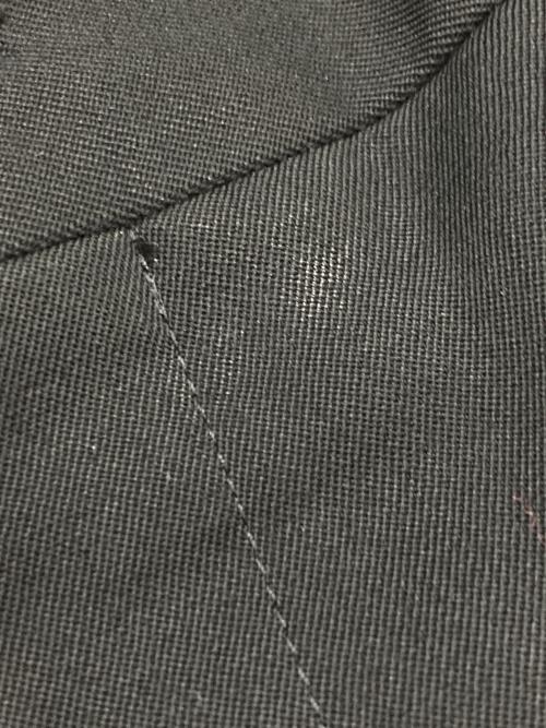 COMME des GARCONS HOMME（コムデギャルソン オム）COMME des GARCONS HOMME (コムデギャルソン オム) ウールスラックス ブラック サイズ:Lの古着・服飾アイテム