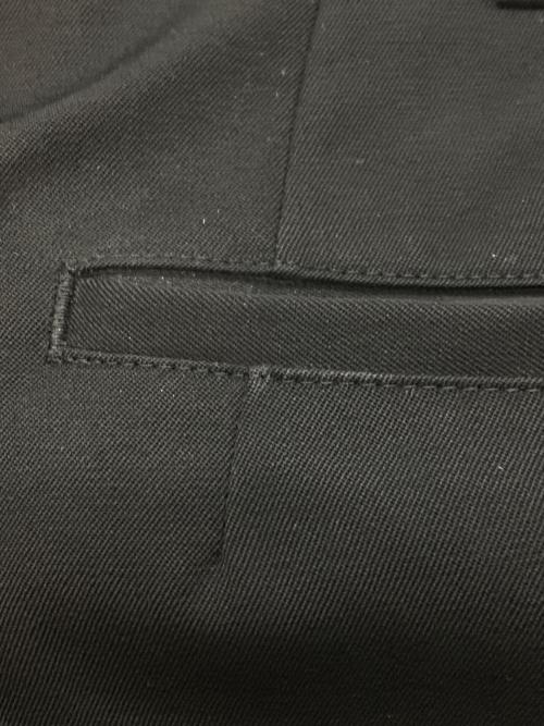 COMME des GARCONS HOMME（コムデギャルソン オム）COMME des GARCONS HOMME (コムデギャルソン オム) ウールスラックス ブラック サイズ:Lの古着・服飾アイテム