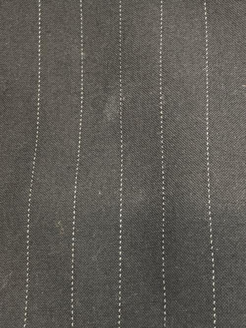 sacai（サカイ）sacai (サカイ) Chalk Stripe Bonding Jacket ブラック サイズ:3の古着・服飾アイテム