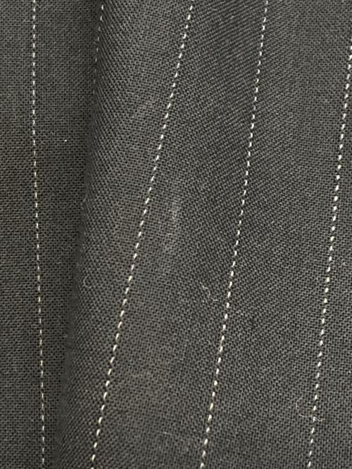 sacai（サカイ）sacai (サカイ) Chalk Stripe Bonding Jacket ブラック サイズ:3の古着・服飾アイテム
