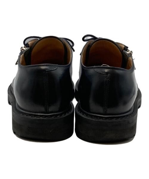 DRIES VAN NOTEN（ドリスヴァンノッテン）DRIES VAN NOTEN (ドリスヴァンノッテン) ジップレザーシューズ ブラック サイズ:不明の古着・服飾アイテム