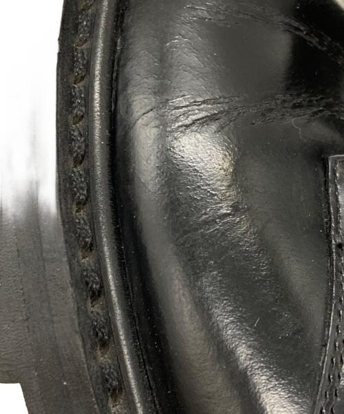 DRIES VAN NOTEN（ドリスヴァンノッテン）DRIES VAN NOTEN (ドリスヴァンノッテン) ジップレザーシューズ ブラック サイズ:不明の古着・服飾アイテム