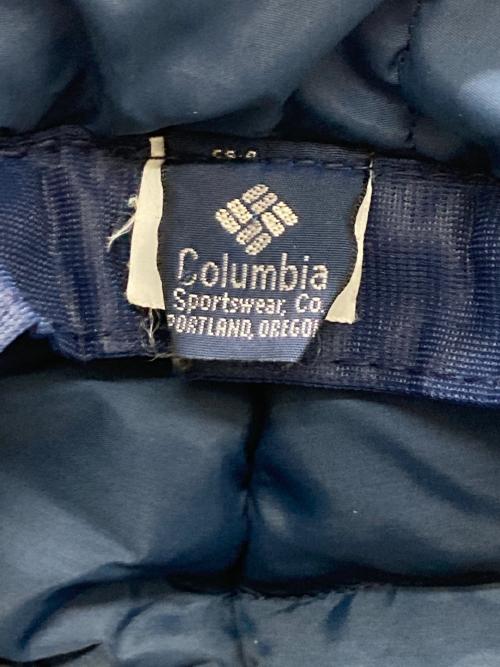 Columbia（コロンビア）Columbia (コロンビア) 耳当て付きキャップ ブルーの古着・服飾アイテム