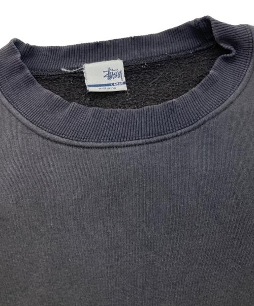stussy（ステューシー）stussy (ステューシー) ジャズマンプリントスウェット ブラック サイズ:Lの古着・服飾アイテム