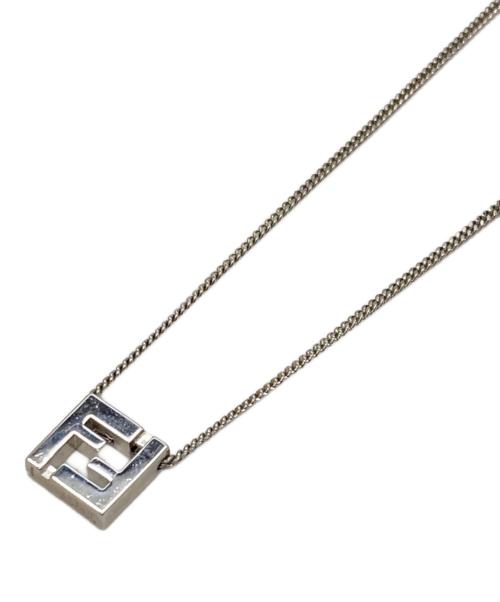 FENDI（フェンディ）FENDI (フェンディ) ズッカモチーフネックレス シルバーの古着・服飾アイテム