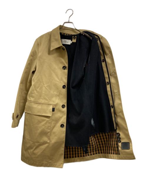 COACH（コーチ）COACH (コーチ) ライナー付ステンカラーコート ベージュ サイズ:Sの古着・服飾アイテム