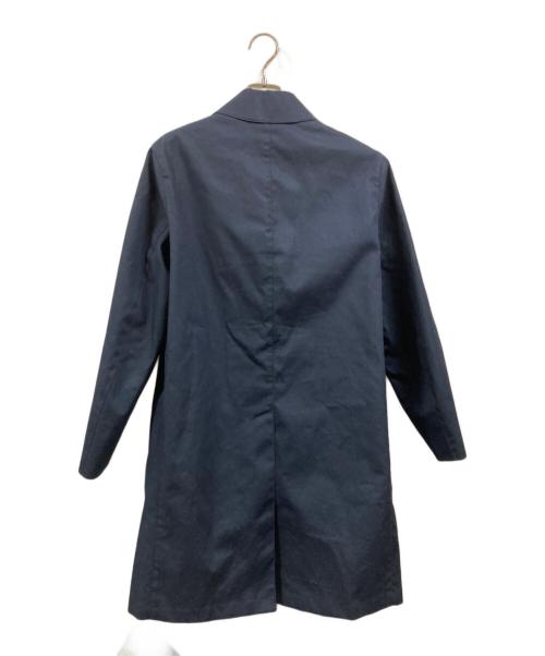 MACKINTOSH PHILOSOPHY（マッキントッシュ フィロソフィー）MACKINTOSH PHILOSOPHY (マッキントッシュ フィロソフィー) コットン ステンカラーコート ネイビー サイズ:36の古着・服飾アイテム
