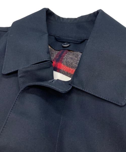 MACKINTOSH PHILOSOPHY（マッキントッシュ フィロソフィー）MACKINTOSH PHILOSOPHY (マッキントッシュ フィロソフィー) コットン ステンカラーコート ネイビー サイズ:36の古着・服飾アイテム