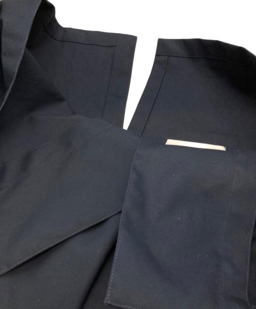 MACKINTOSH PHILOSOPHY（マッキントッシュ フィロソフィー）MACKINTOSH PHILOSOPHY (マッキントッシュ フィロソフィー) コットン ステンカラーコート ネイビー サイズ:36の古着・服飾アイテム