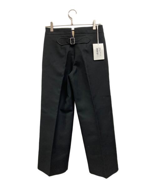 JIL SANDER（ジルサンダー）JIL SANDER (ジルサンダー) ワイドレッグパンツ ブラック サイズ:32の古着・服飾アイテム
