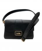 COACHコーチ）の古着「ワンショルダーバッグ」｜ブラック