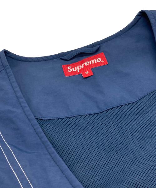 SUPREME（シュプリーム）SUPREME (シュプリーム) ナイロンカーゴベスト ブルー サイズ:Mの古着・服飾アイテム