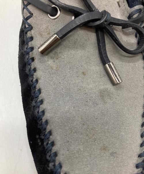 LOUIS VUITTON（ルイ ヴィトン）LOUIS VUITTON (ルイ ヴィトン) ドライビングシューズ グレー×ネイビー サイズ:M10の古着・服飾アイテム