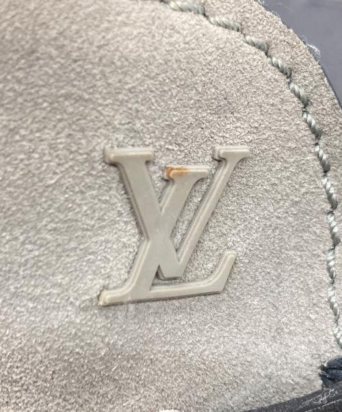 LOUIS VUITTON（ルイ ヴィトン）LOUIS VUITTON (ルイ ヴィトン) ドライビングシューズ グレー×ネイビー サイズ:M10の古着・服飾アイテム