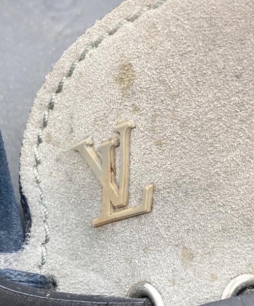 LOUIS VUITTON（ルイ ヴィトン）LOUIS VUITTON (ルイ ヴィトン) ドライビングシューズ グレー×ネイビー サイズ:M10の古着・服飾アイテム
