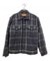 LEVI'S（リーバイス）の古着「ウールチェックトラッカージャケット」｜ネイビー