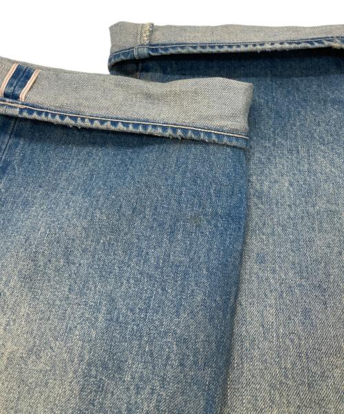 AURALEE（オーラリー）AURALEE (オーラリー) SELVEDGE FADED HEAVY DENIM PANTS インディゴ サイズ:1の古着・服飾アイテム