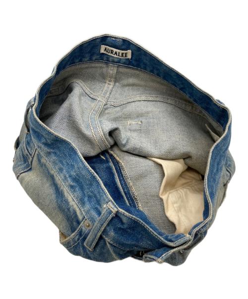 AURALEE（オーラリー）AURALEE (オーラリー) SELVEDGE FADED HEAVY DENIM PANTS インディゴ サイズ:1の古着・服飾アイテム